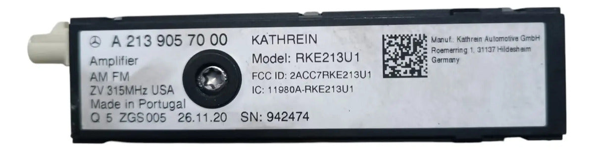 Amplificador De Antena Mercedes Benz Clase Glc 2021 62569 B