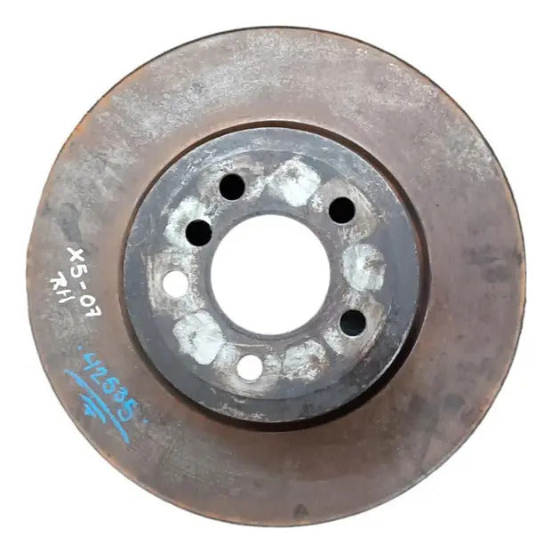 Disco De Freno Trasero  Bmw Serie X5 2007 Derecho
