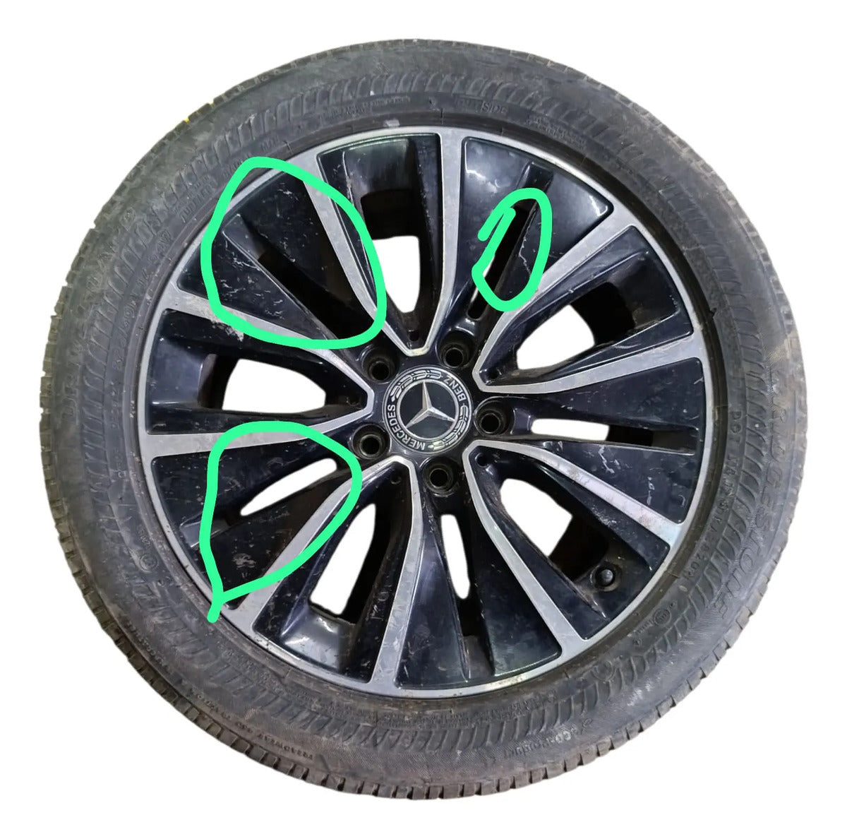 Rin De Aluminio (sin Llanta) Mercedes Benz Clase C 2019 B
