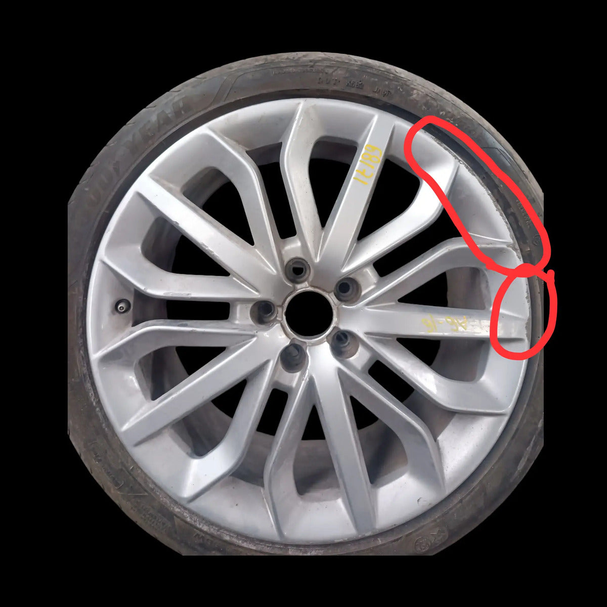 Rin De Aluminio Audi A6 2016 (sin Llanta)