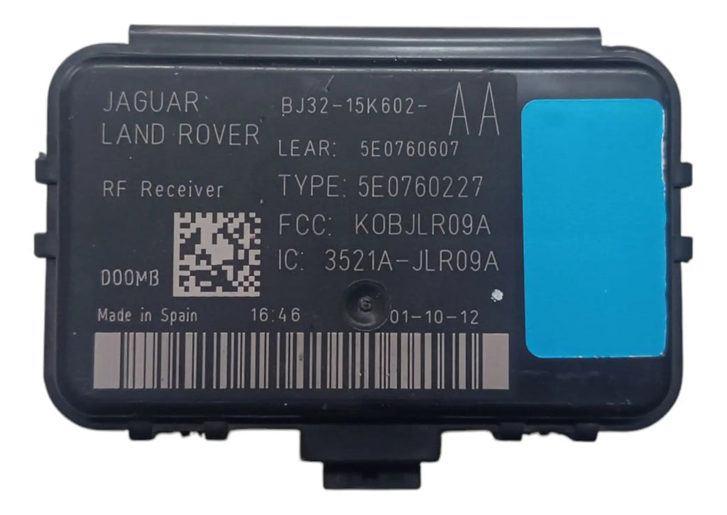 Modulo Control De Alarma Land Roverrange Rover Evoque 2013