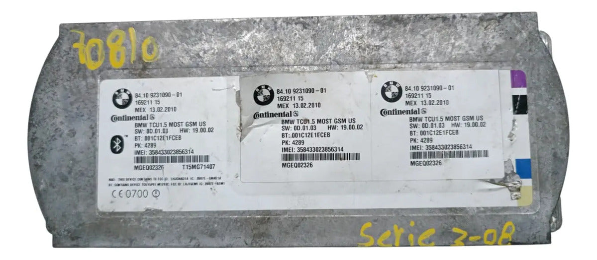 Modulo Bluetooth Bmw Serie 3 2008