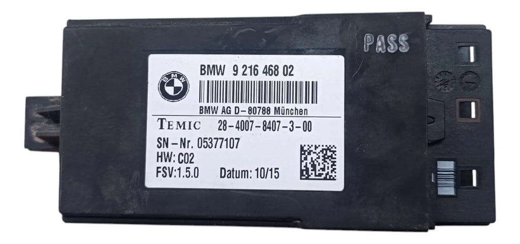 Modulo De Calefaccion De Asiento  Bmw Serie 3 2015