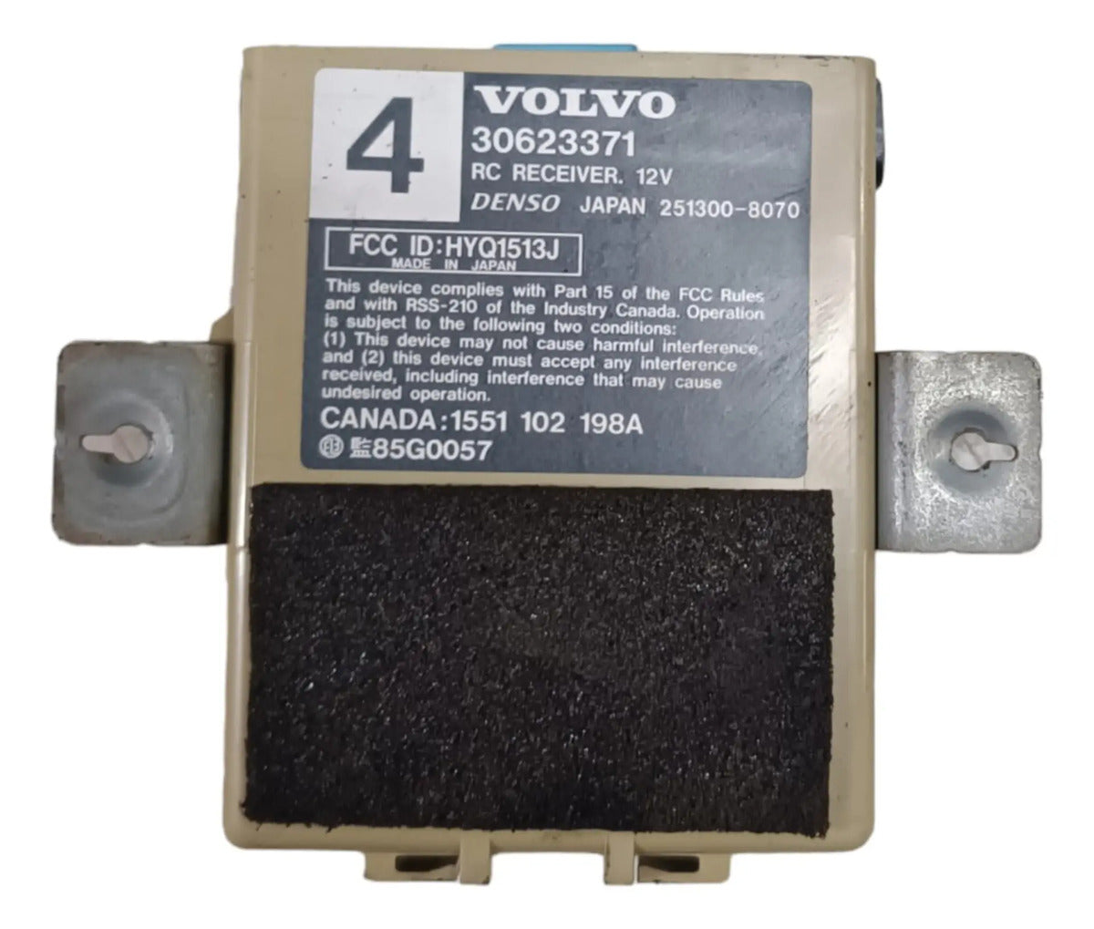 Modulo Control De Alarma Volvos40 2003  49033b