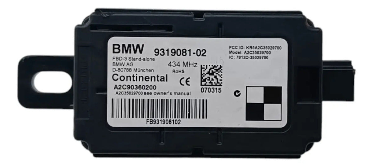Modulo De Radio Receptor  Bmw Serie 3 2013