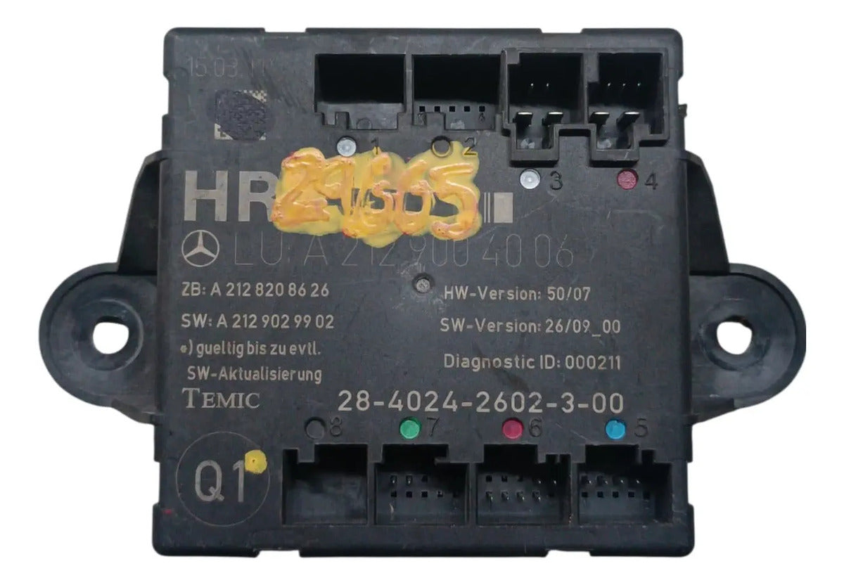 Modulo De Puerta Delantero Mercedes Benz Clase C 2008 76054b