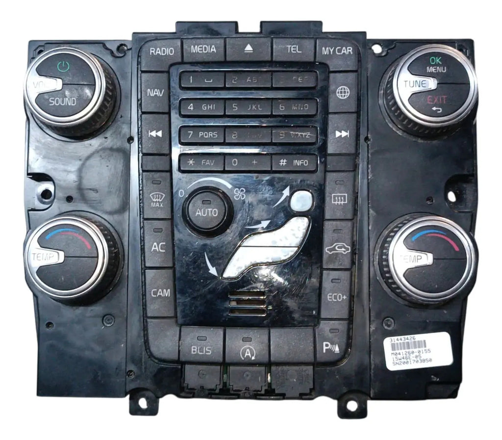 Control De A/c Volvo V60 2018