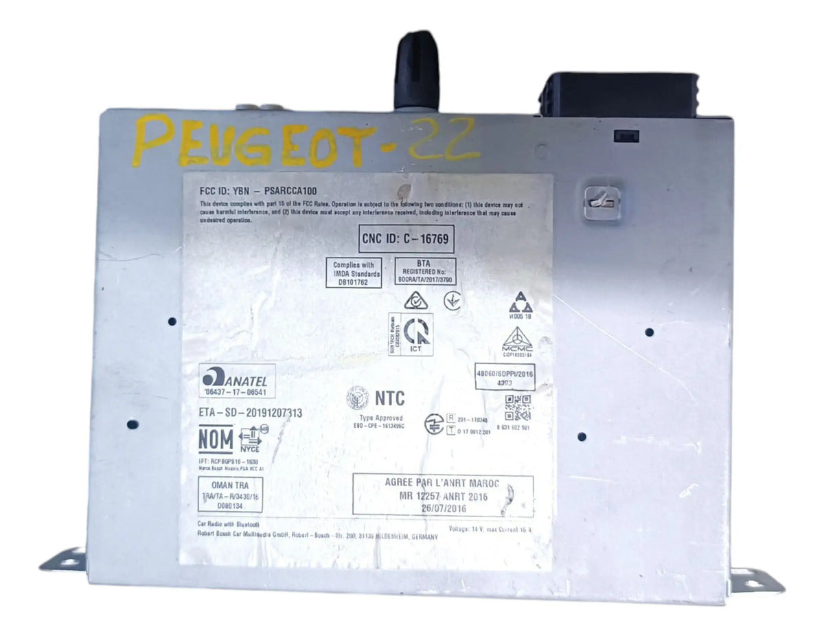 Estereo Peugeot 2008 2022