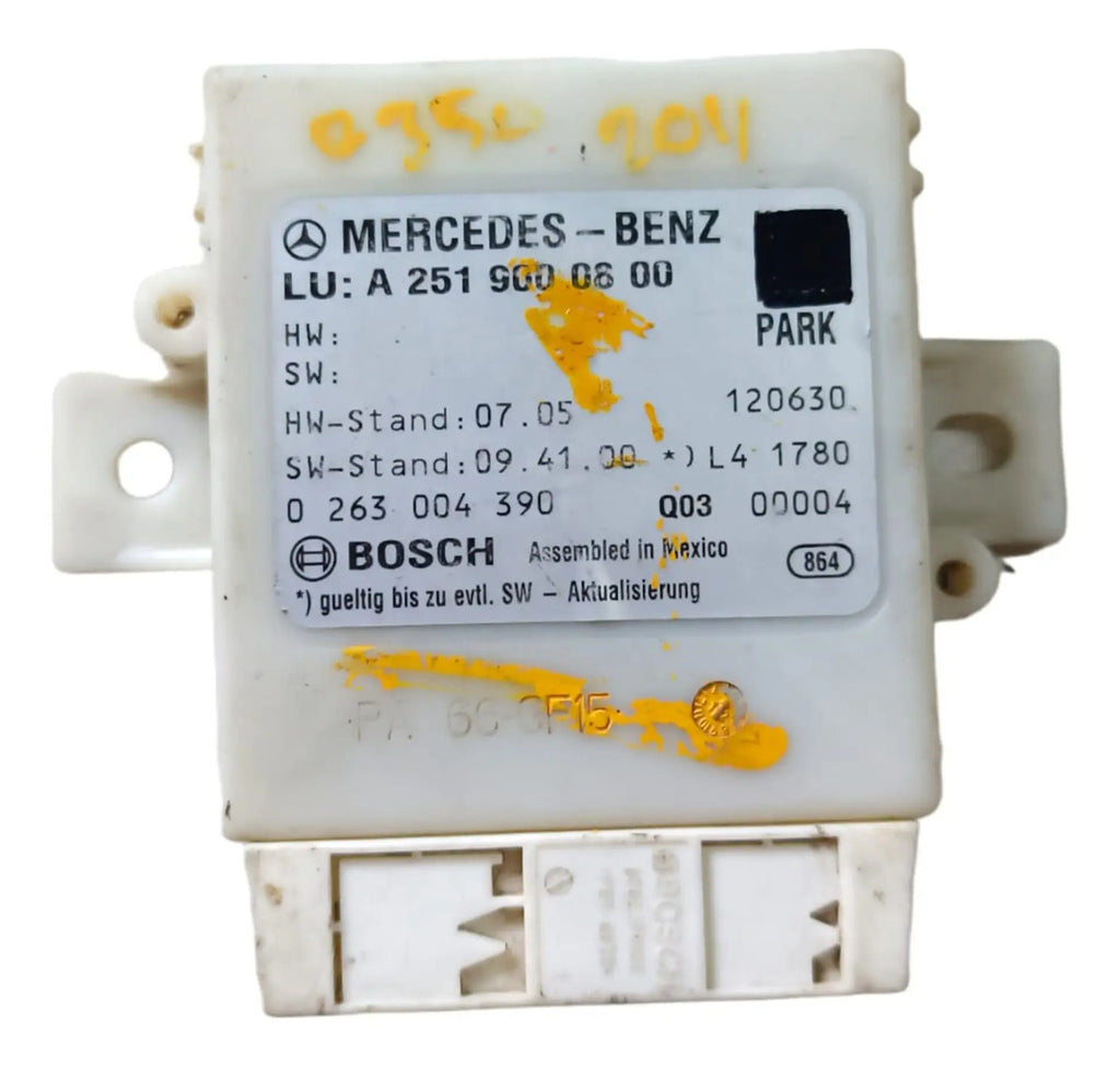 Modulo Control  De Parking Mercedes Benzclase R 2011