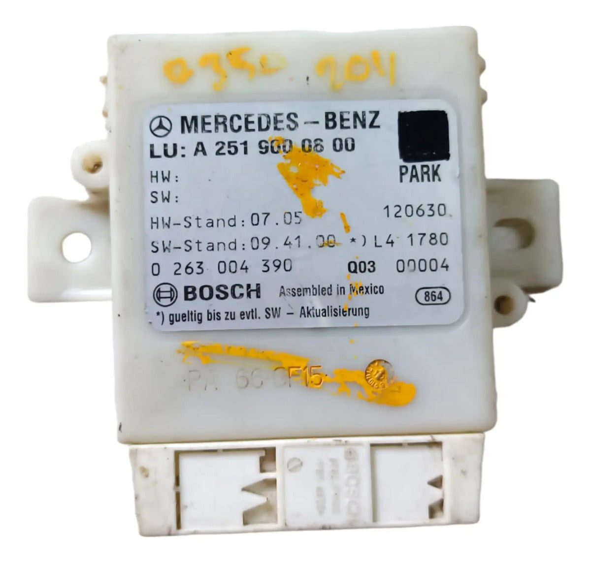 Modulo Control  De Parking Mercedes Benzclase R 2011