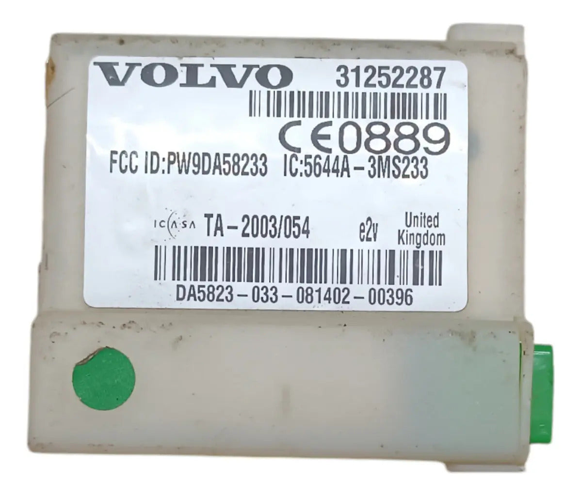 Modulo Control De Alarma Volvos40 2009