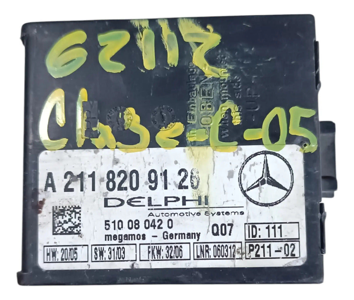 Modulo Control De Alarma Mercedes Benzclase C 2005