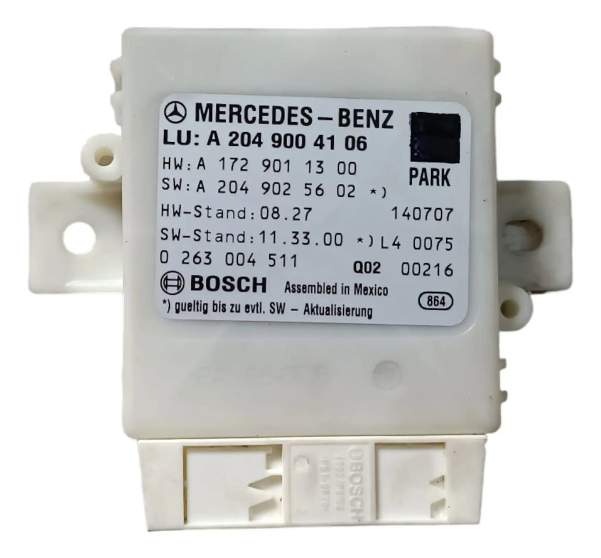 Modulo Control  De Parking Mercedes Benzclase C 2015