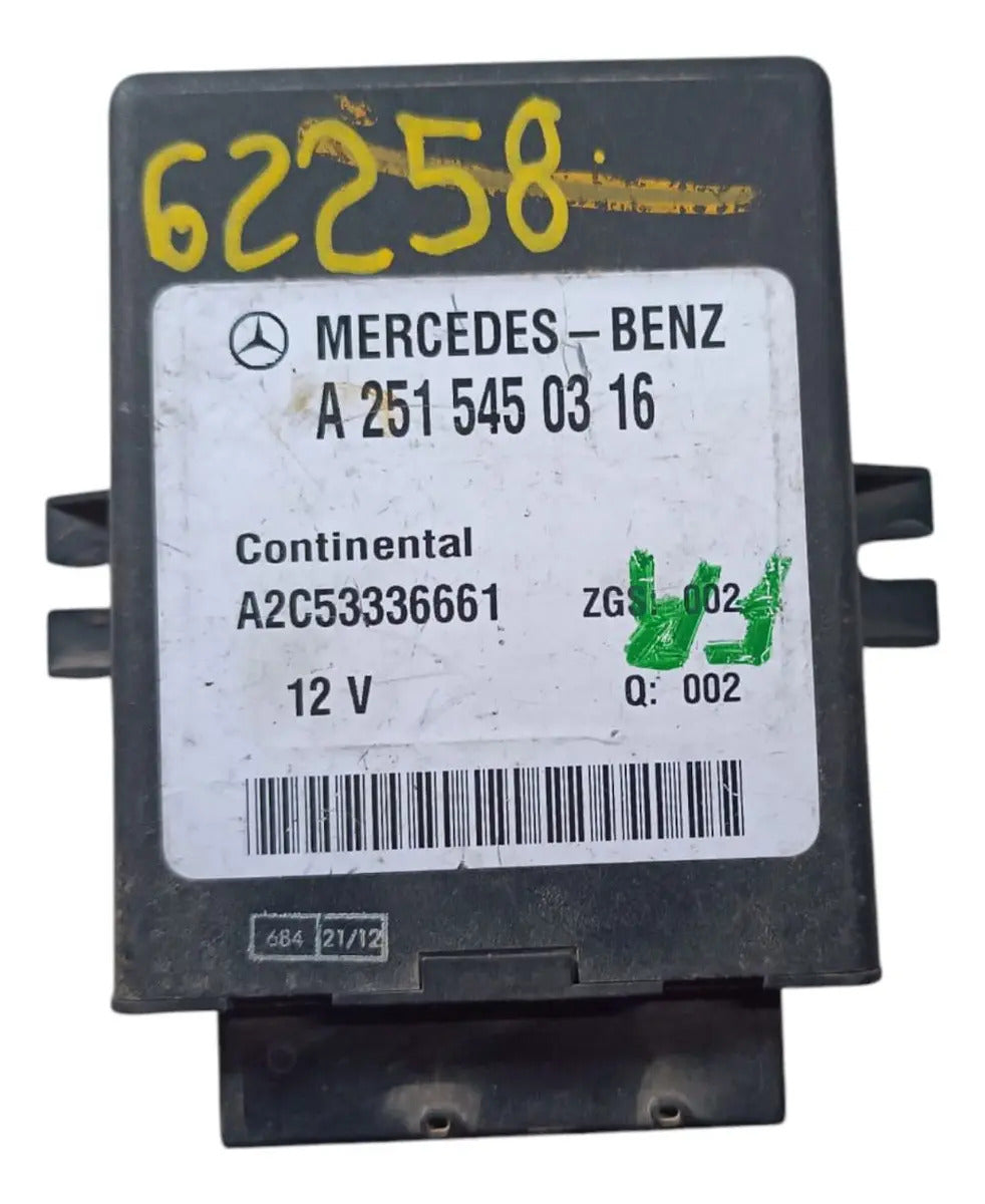 Modulo De Presion De Neumaticos Mercedes Benzclase R 2009