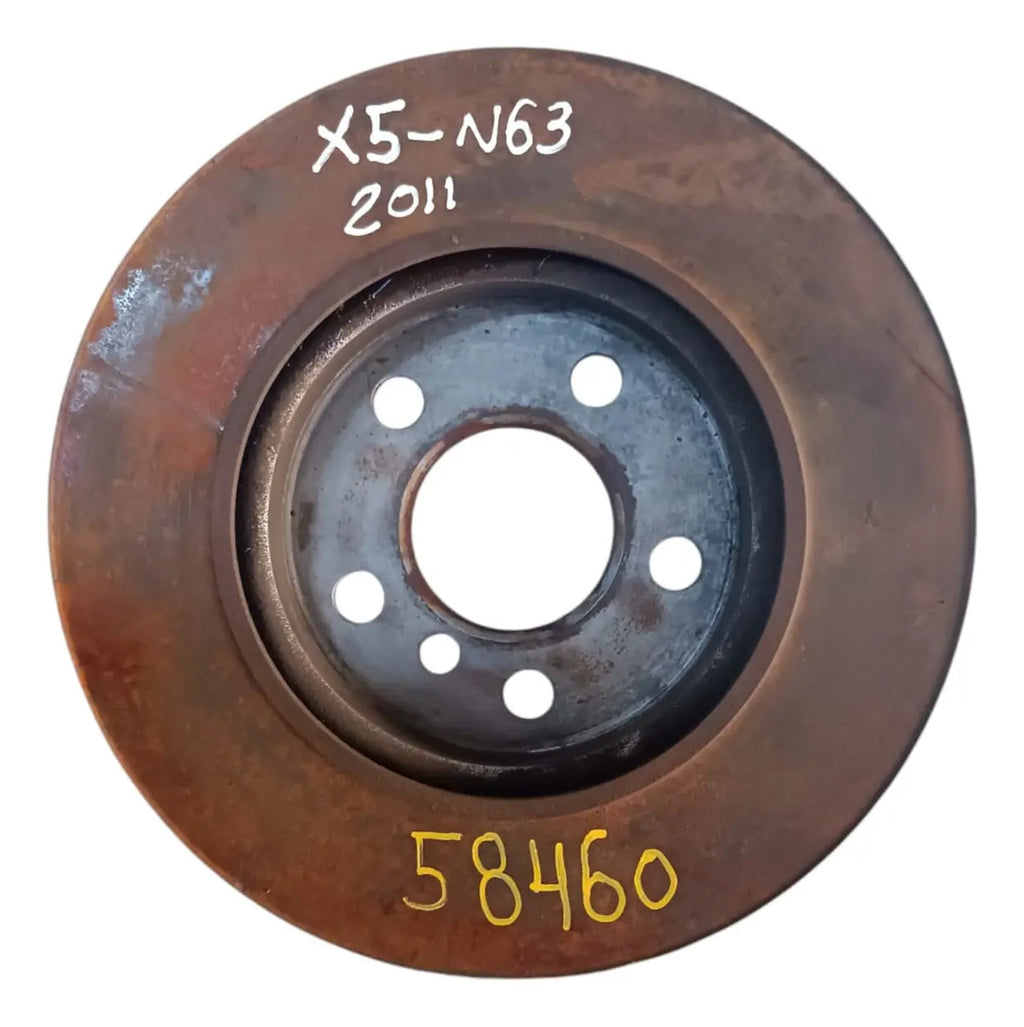 Disco De Freno Trasero  Bmw Serie X5 2011 Izquierdo