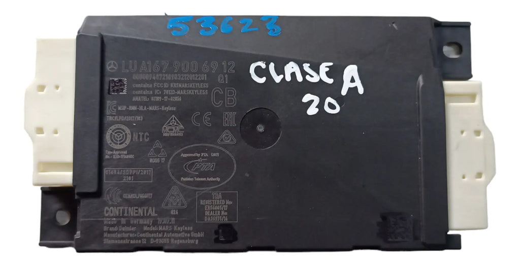 Modulo De Entrada Sin Llave Mercedes Benzclase A 20  53623c