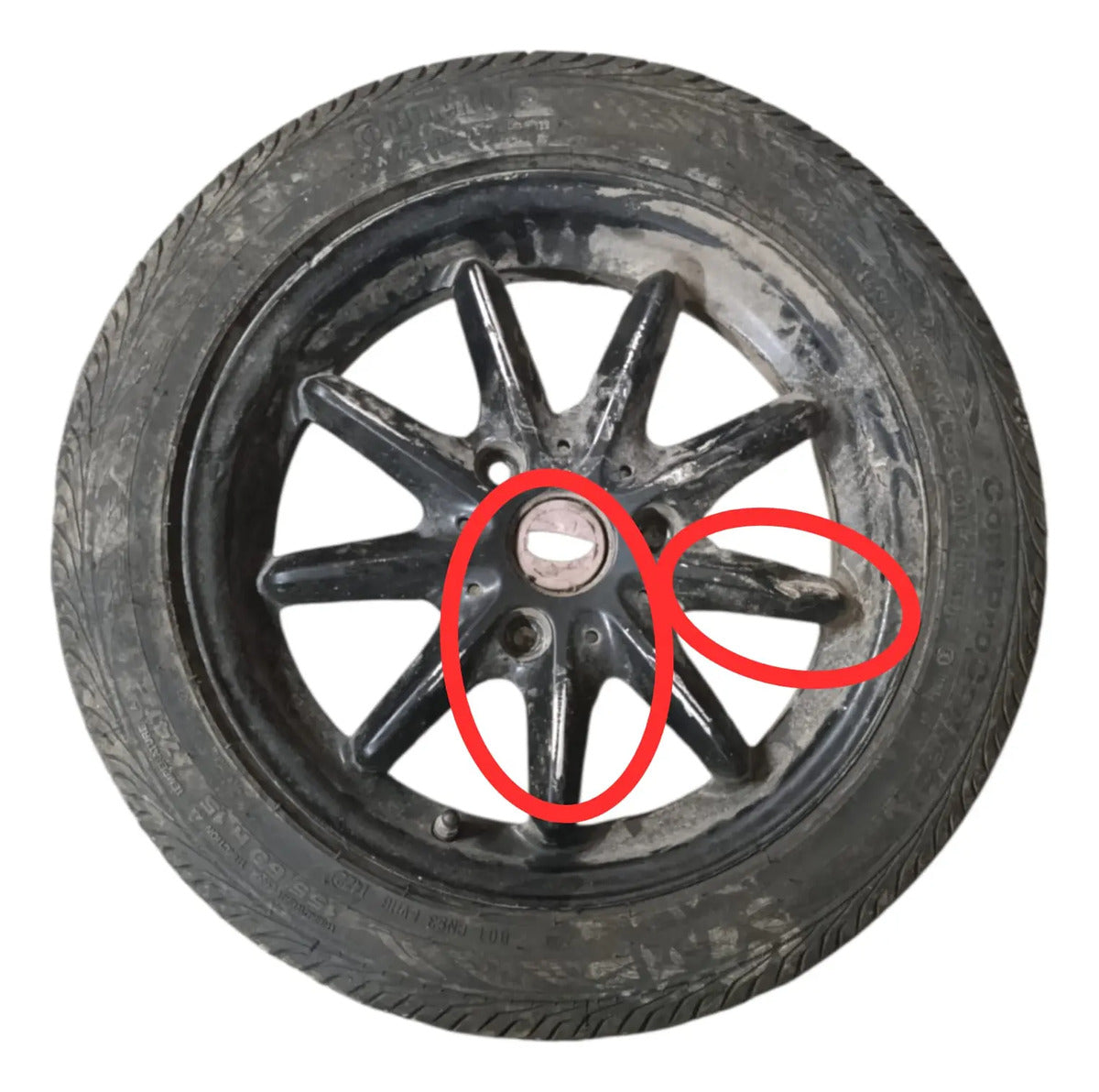 Rin De Aluminio (sin Llanta) Smart Fortwo 2008