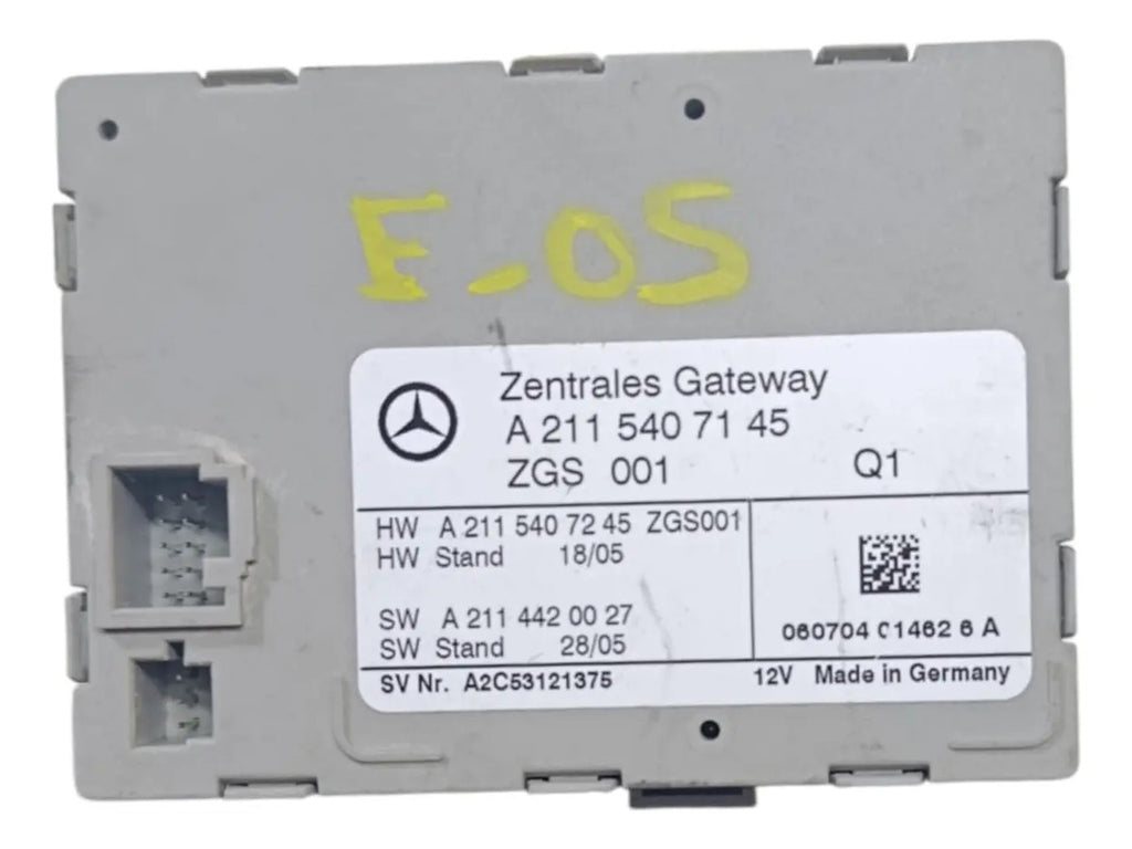 Modulo Zgs Mercedes Benz Clase E 2005