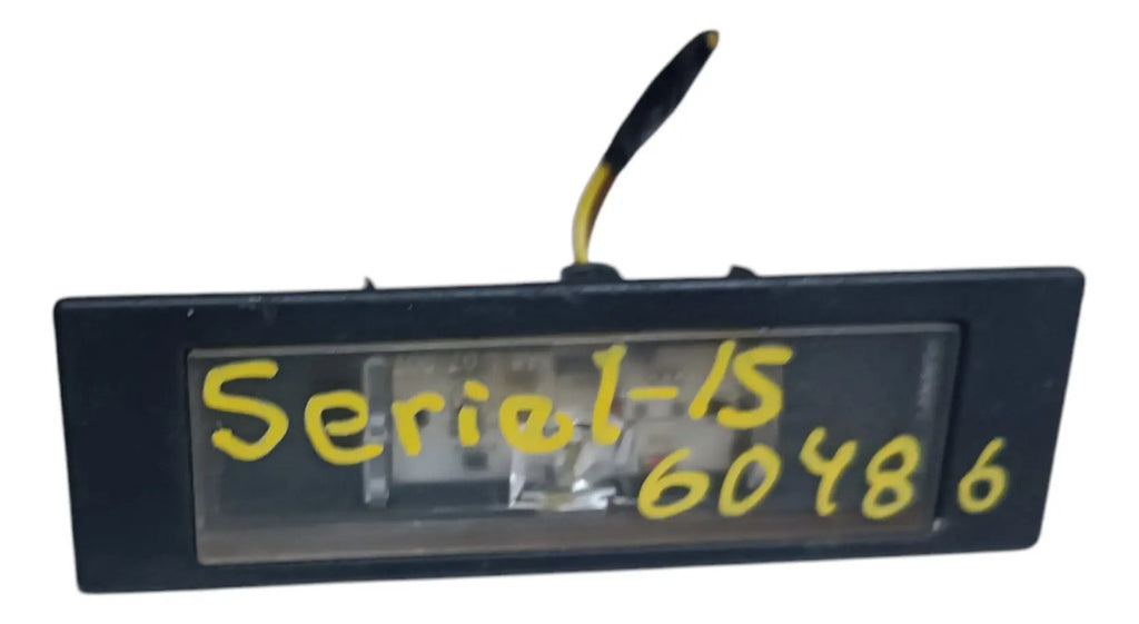 Luz De Placa Bmw Serie 1 2015