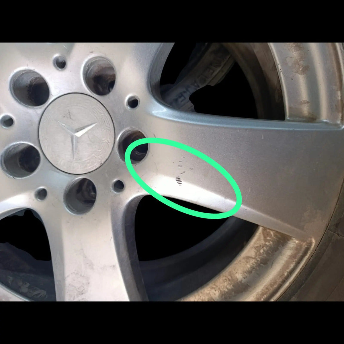 Rin De Aluminio (sin Llanta) Mercedes Benz Clase C 2015