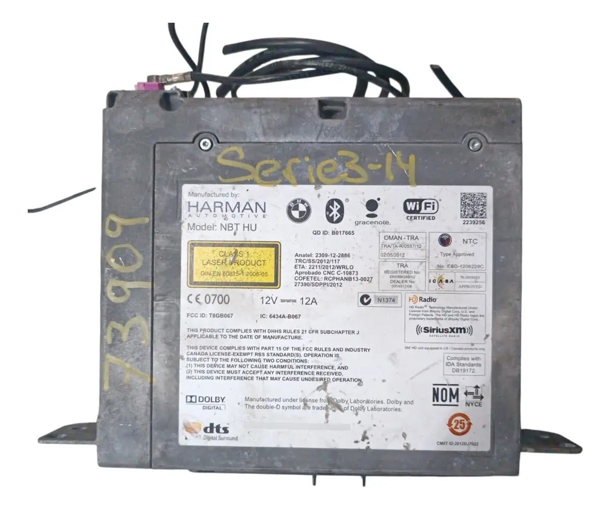 Estereo Bmw Serie 3 2014