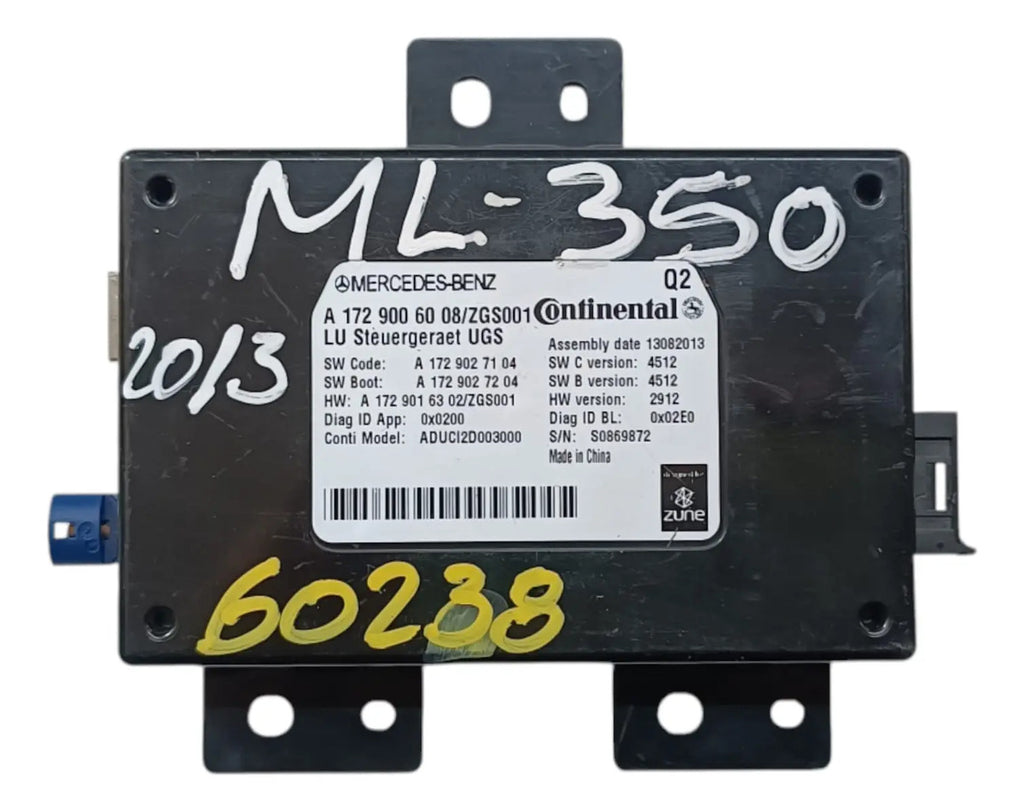 Modulo De Control De Interfaz Mercedes Benzclase Ml 2013