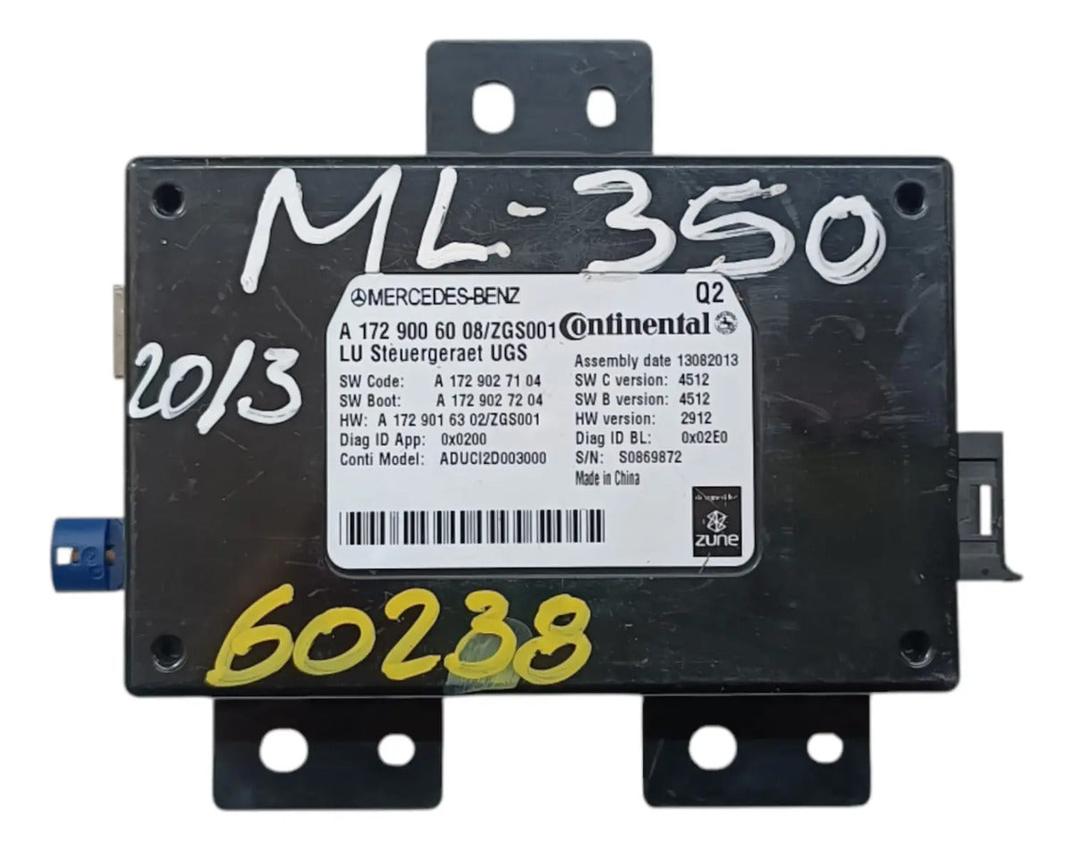 Modulo De Control De Interfaz Mercedes Benzclase Ml 2013