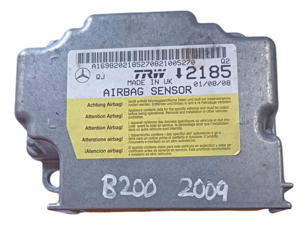 Modulo Air Bag Mercedes Benzclase B 2009