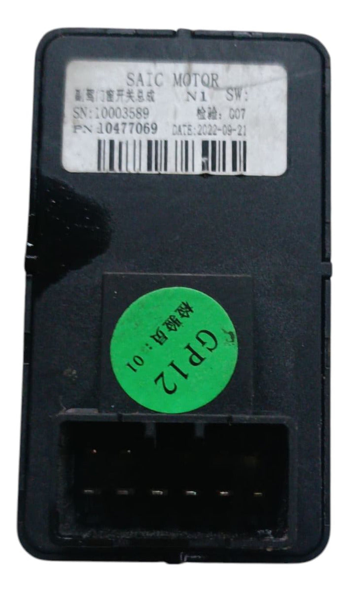 Switch De Vidrio Delantero Mg 5 2023