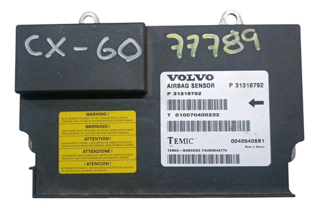 Modulo Air Bag Volvo Xc60 2011