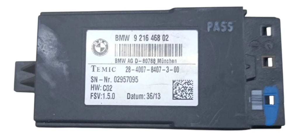 Modulo De Calefaccion De Asiento Bmw Serie X5 2016