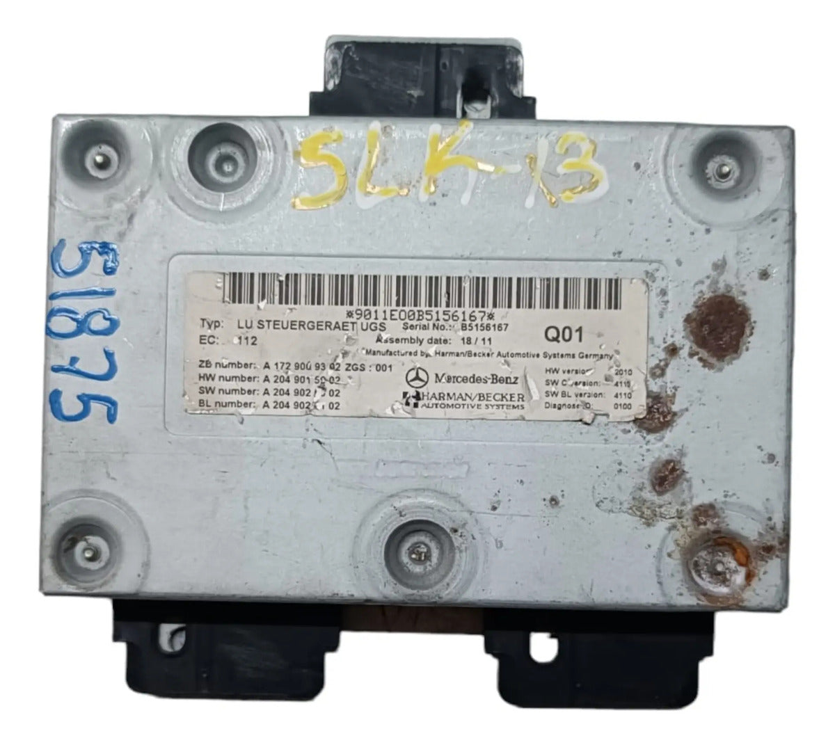 Modulo De Control De Interfaz Mercedes Benz Clase Slk 2013