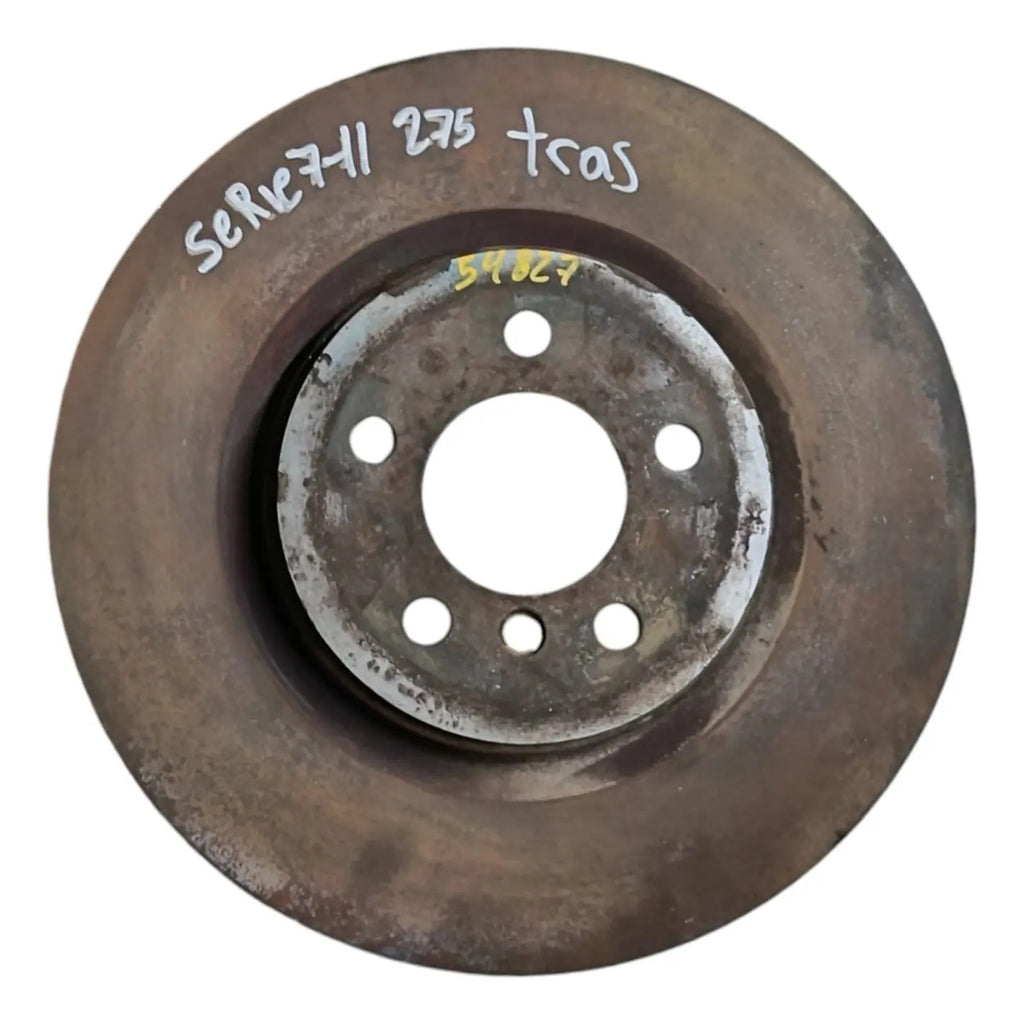 Disco De Freno Trasero  Bmw Serie 7 2011 Izquierdo