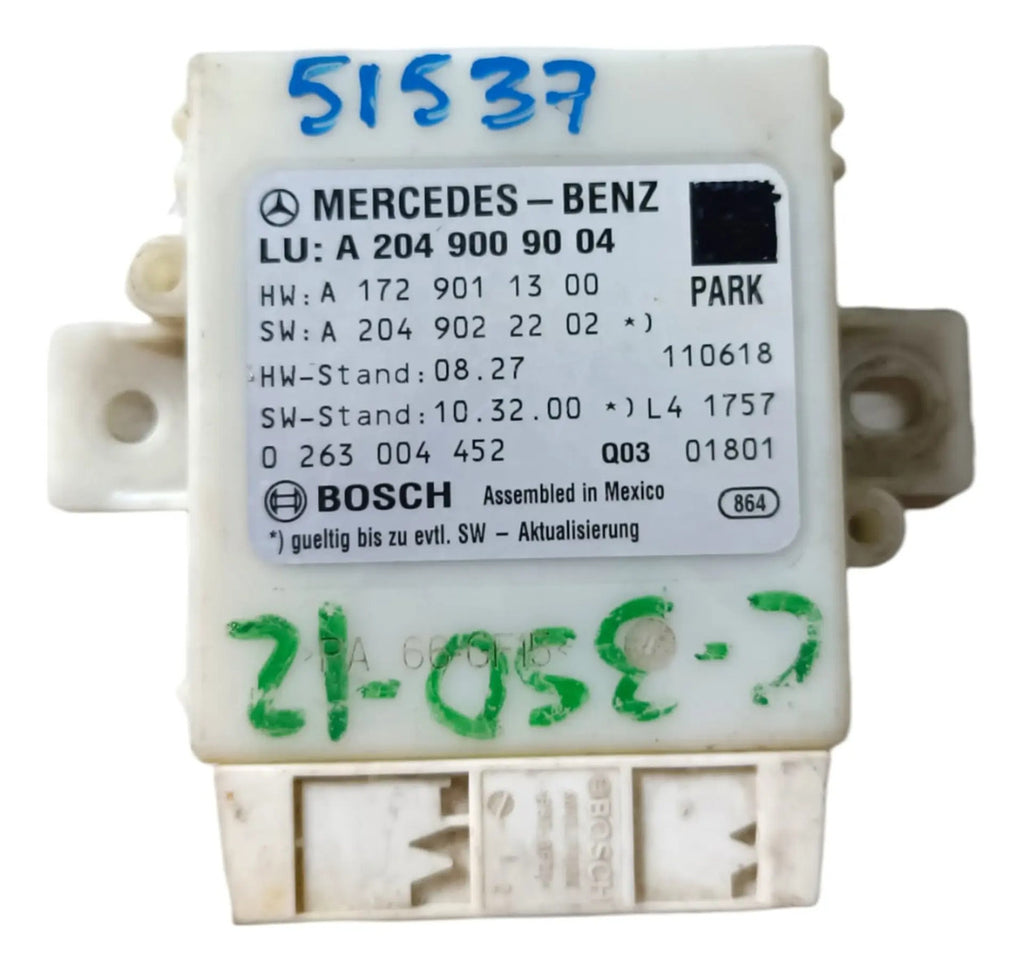 Modulo Control  De Parking Mercedes Benzclase C 2012