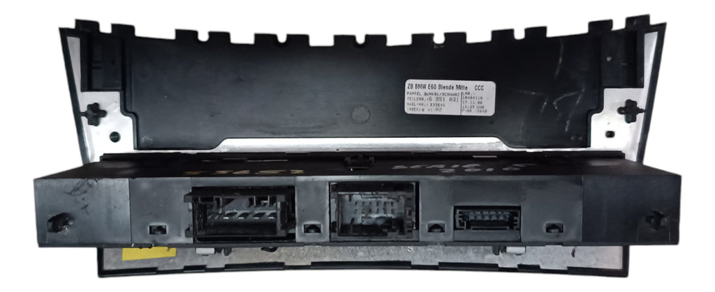 Control De A/c De Asiento  Bmw Serie 5 2010