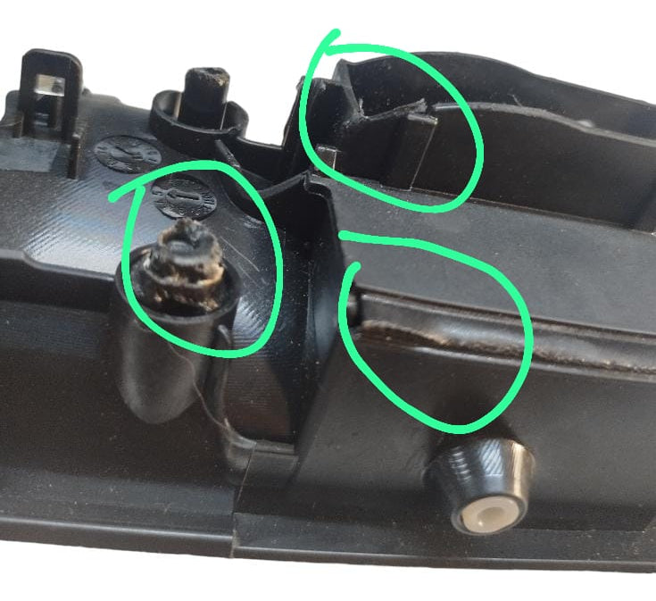 Manija De Puerta Delantera Exterior Bmw Serie X3 2014 Lh