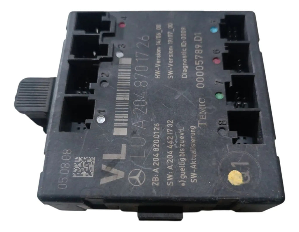 Modulo De Puerta Delantero Mercedes Benz Clase C 2010 76135e