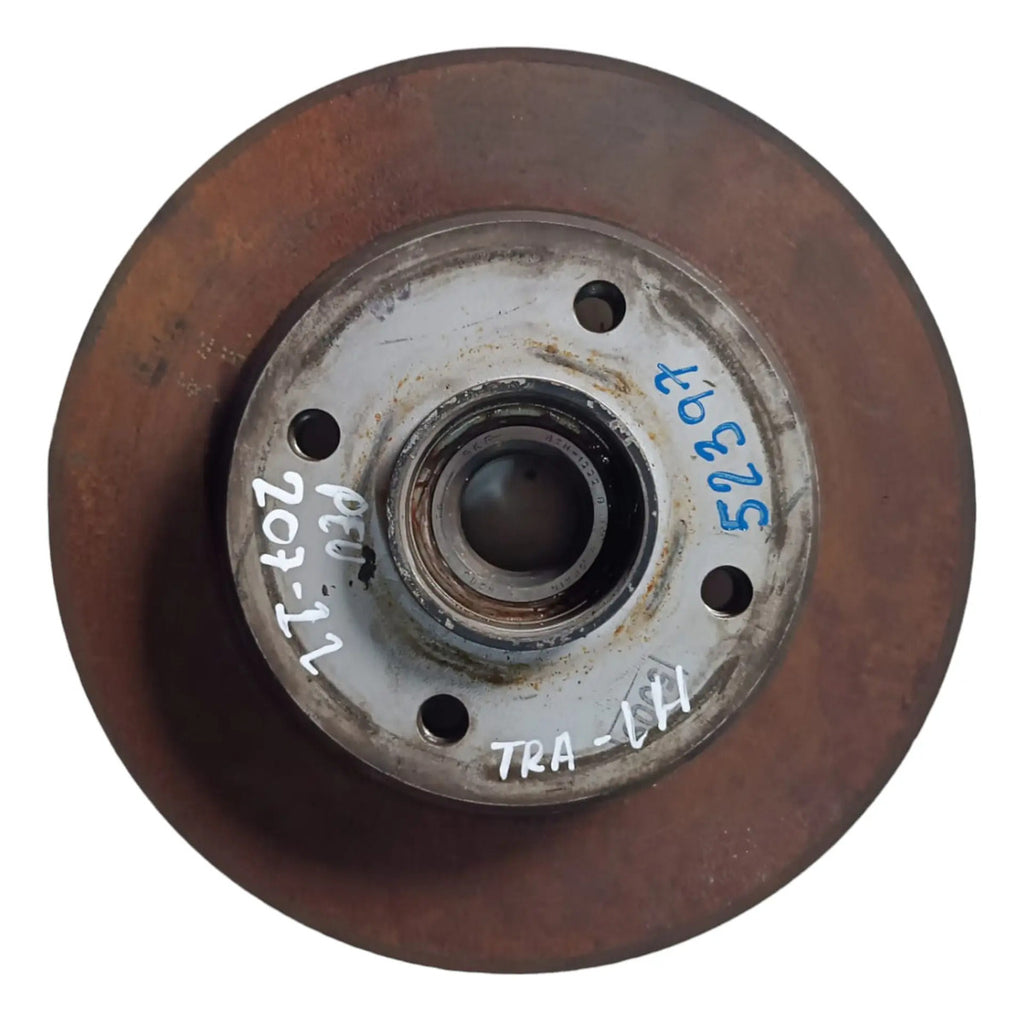 Disco De Freno Trasero Peugeot207 2012 Izquierdo