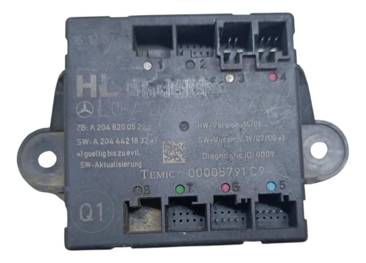 Modulo De Puerta Trasera Mercedes Benz Clase C 2008