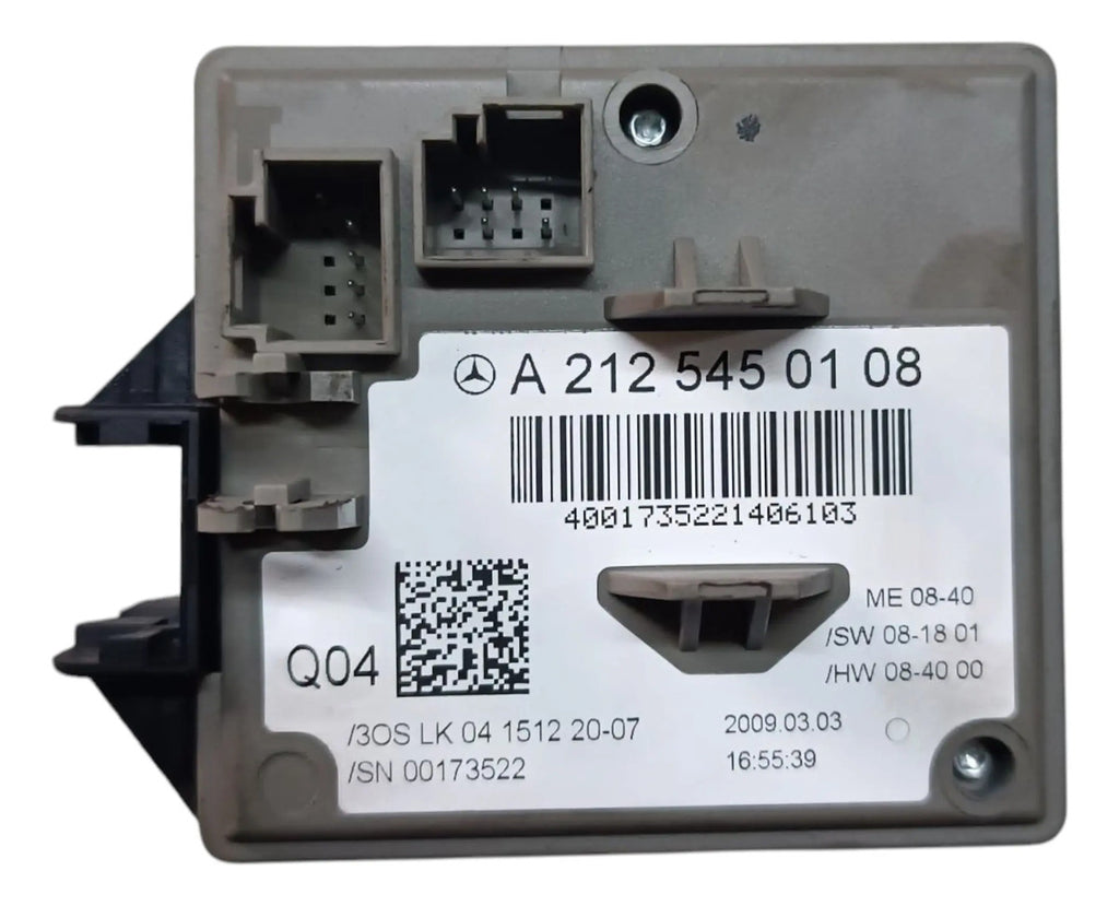Lector De Llave Mercedes Benzclase E 2010