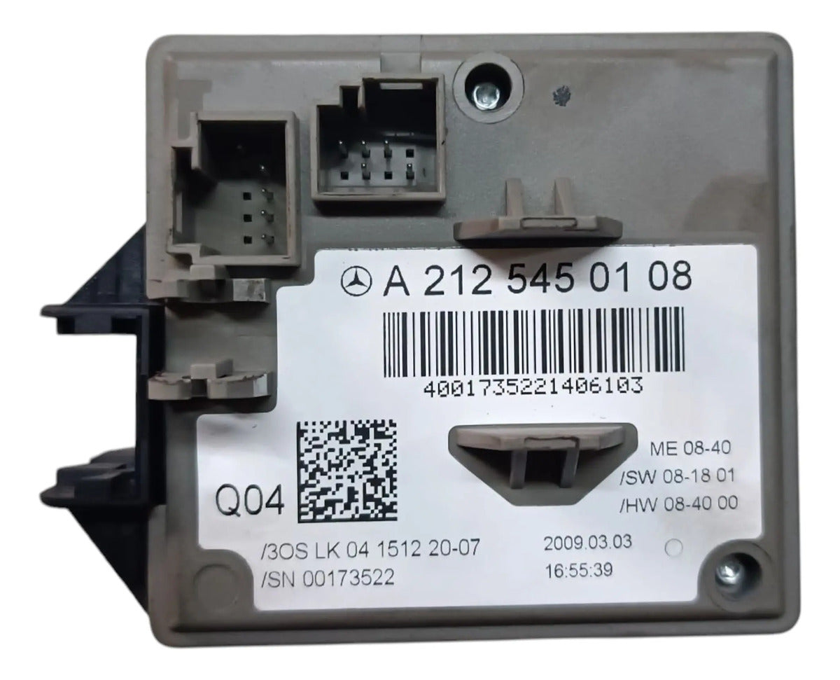 Lector De Llave Mercedes Benzclase E 2010