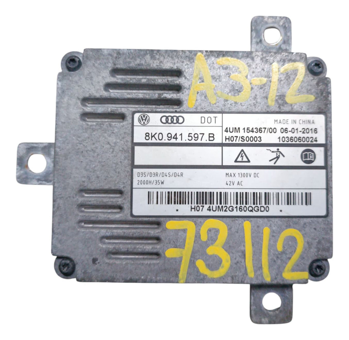 Balastra Audi-a3 2012