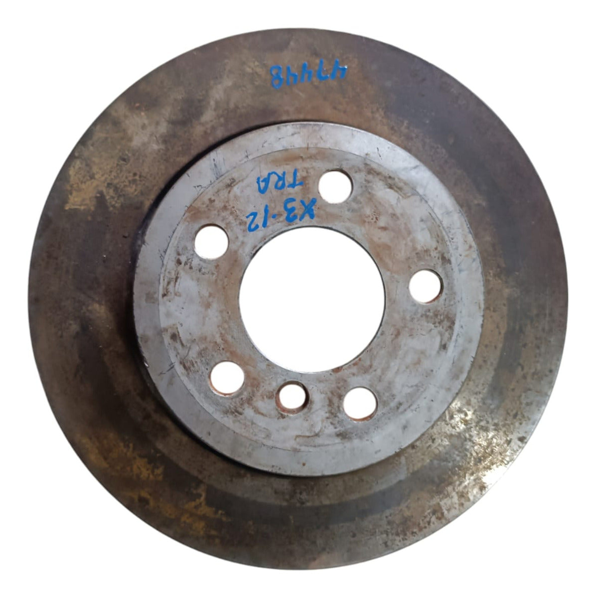 Disco De Freno Trasero  Bmw Serie X3 2012 Izquierdo