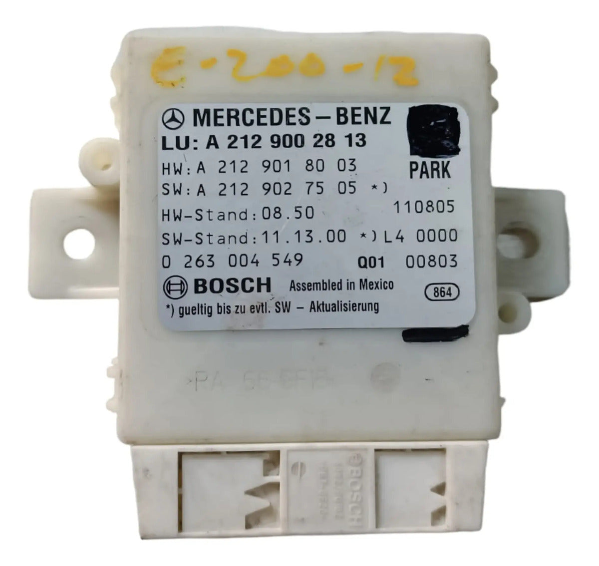 Modulo Control  De Parking Mercedes Benzclase E 2012