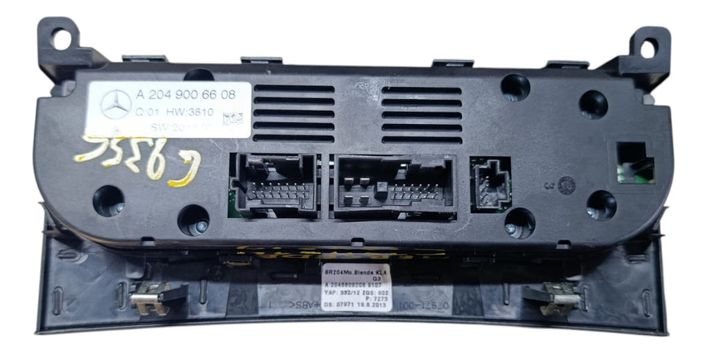 Control De A/c Mercedes Benz Clase C 2014