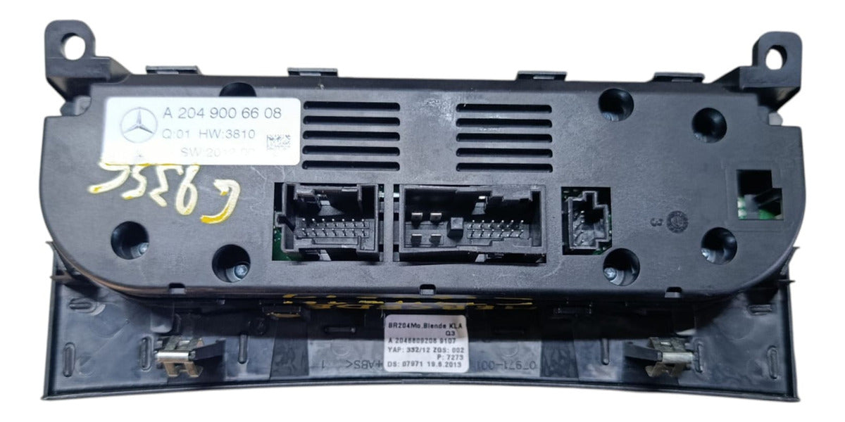 Control De A/c Mercedes Benz Clase C 2014