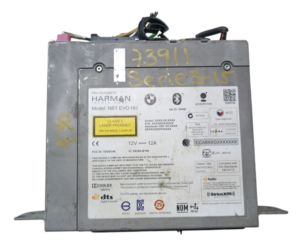 Estereo Bmw Serie 3 2015