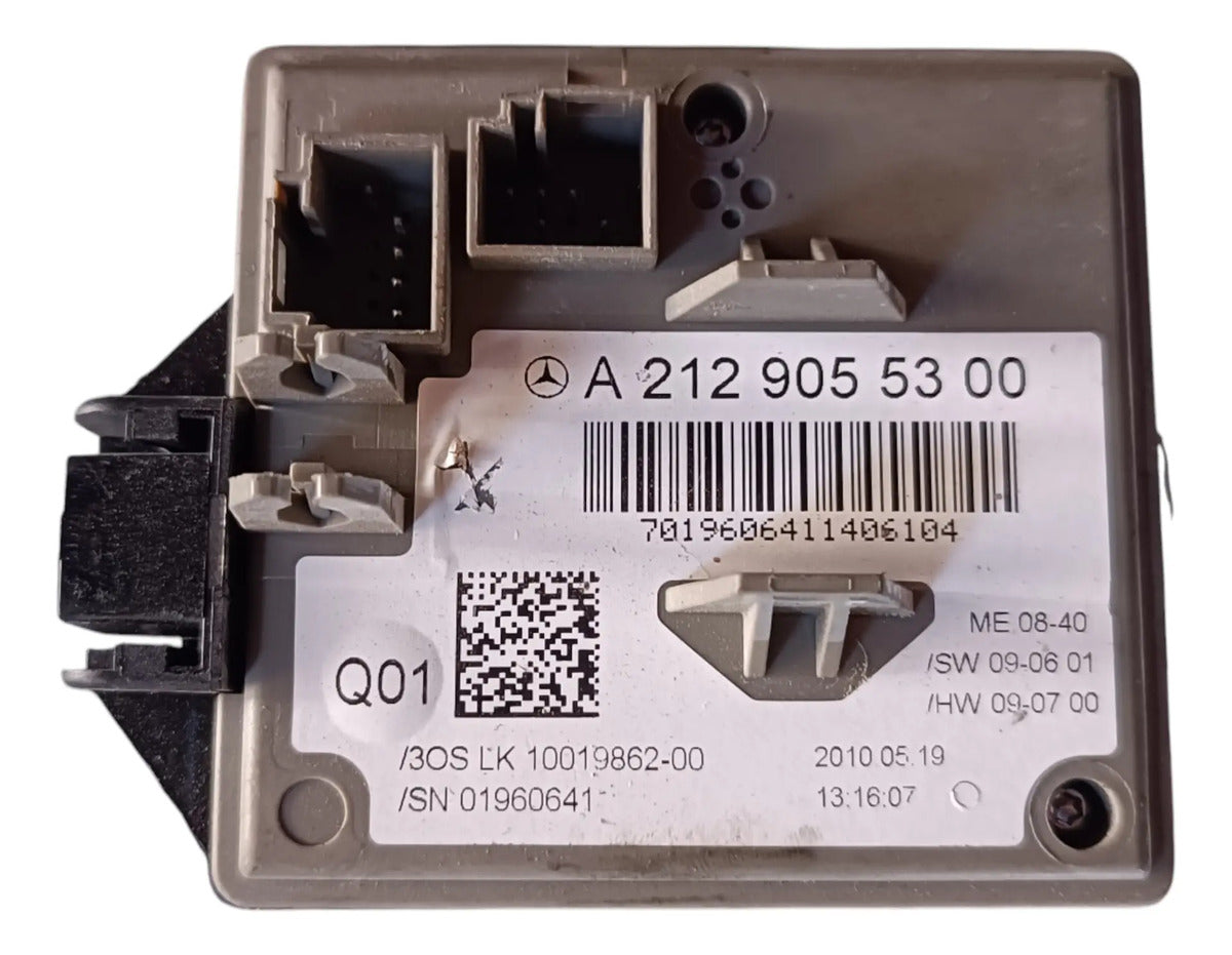 Switch De Encendido(conmutador) Mercedes Benzclase E 2010