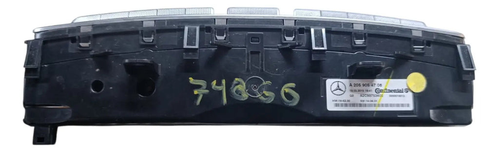 Control De A/c Mercedes Benz Clase C 2018 74866 D