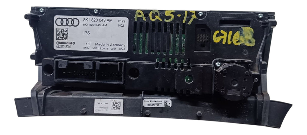 Control De A/c Audiq5 2017
